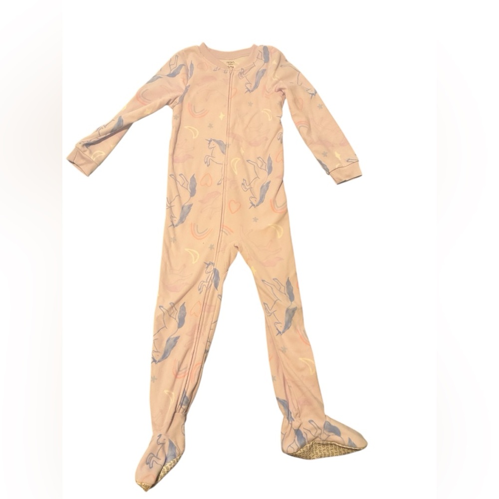 Carter's Pink Unicorn Footie Pajama